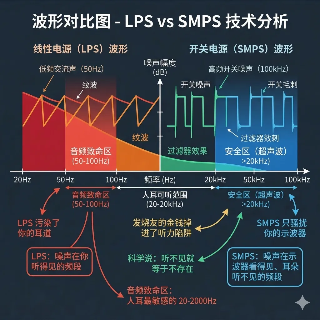 LPS 与 SMPS 输出波形技术分析