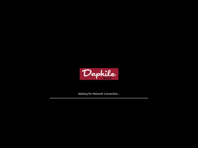Daphile 系统启动连接中
